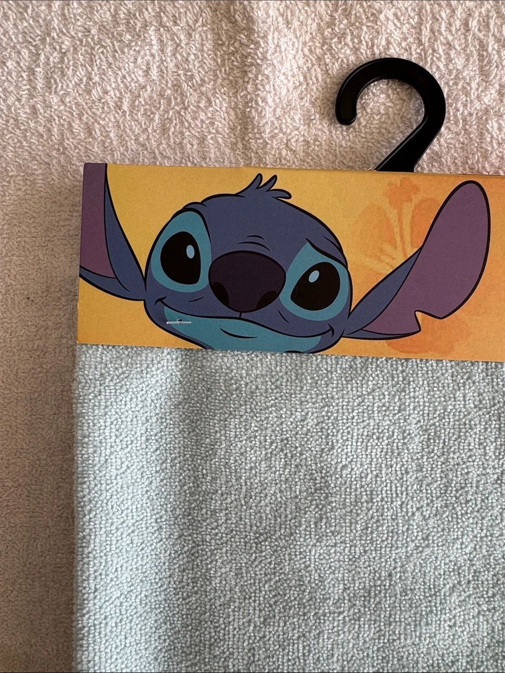 Disney Stitch Mint Blue Microfiber Pet Drying Towel